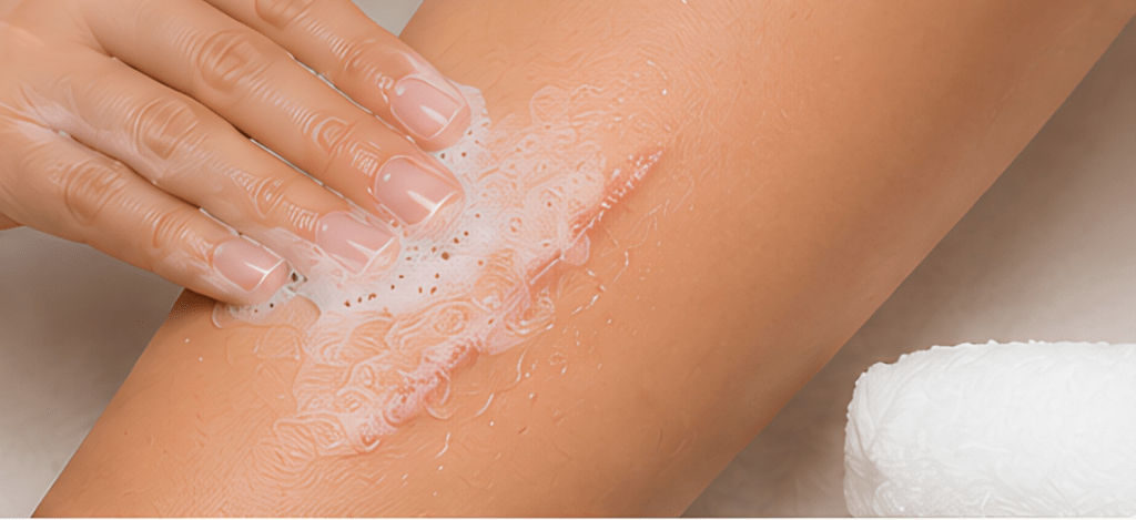 Step 1_ Clean the Skin