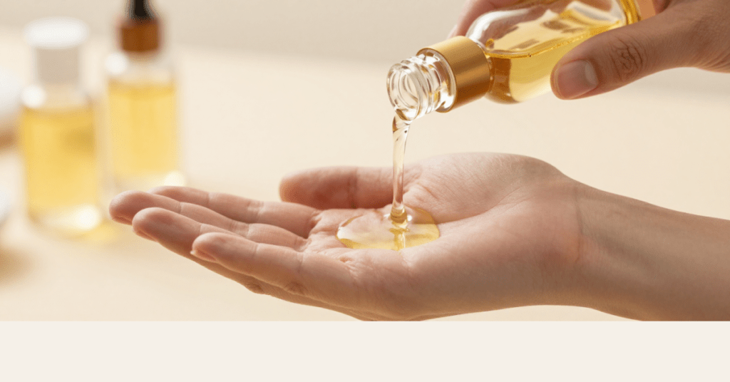 Step 4_ Pour Oil Into Your Hands Step 4_ Pour Oil Into Your Hands