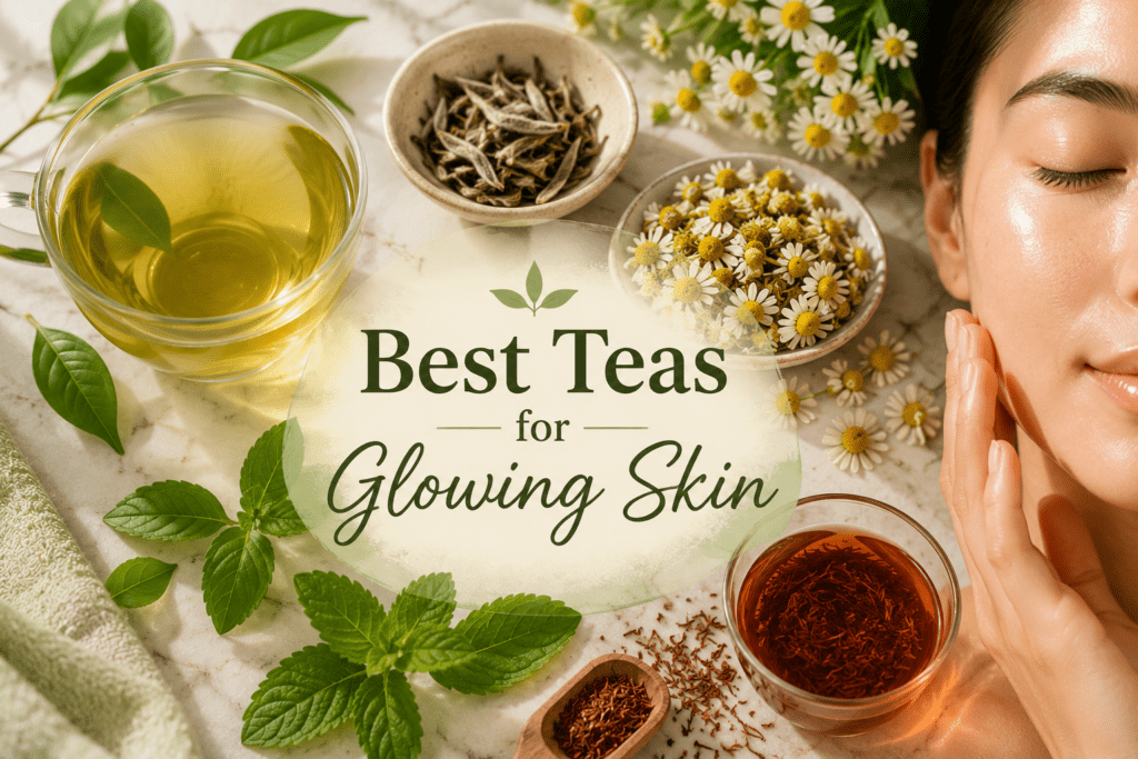 Sumptuous teas for glowing skin