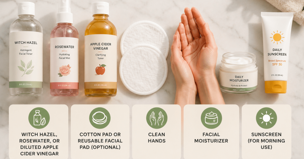 How to Use Natural Toners to Minimize the Appearance of Pores 