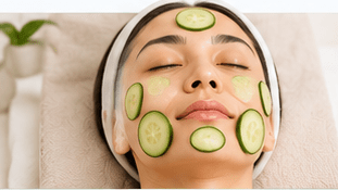 Optional Step: Use Chilled Cucumber Slices 