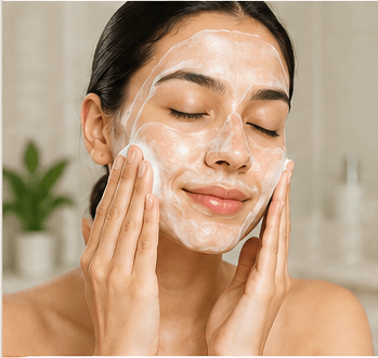 Step 1: Cleanse Your Face 