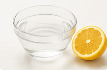 Step 1-Dilute the Lemon Juice