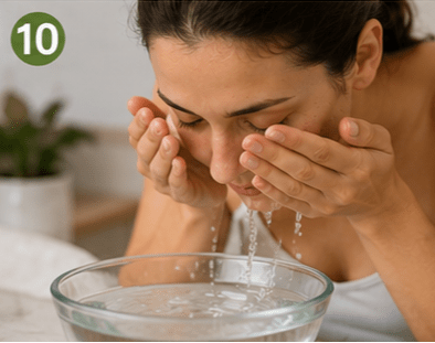 Step 10- Remove and Rinse
