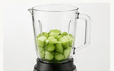 Step 3-Blend the Cucumber
