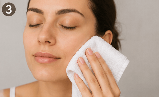 Step 3- Clean Your Face