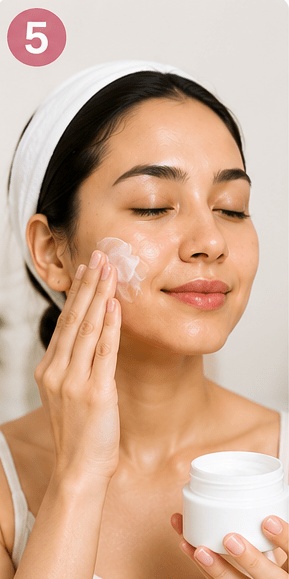 Step 5: Moisturize 