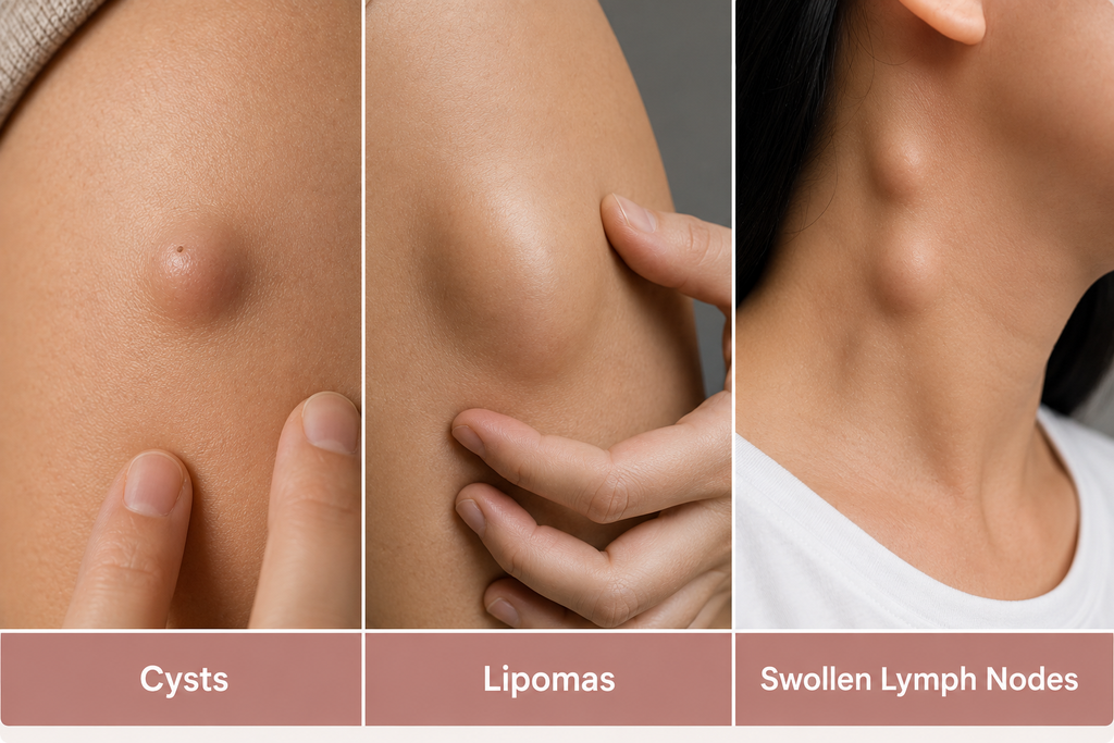 Common Skin Lumps- Cysts, Lipomas, Nodes