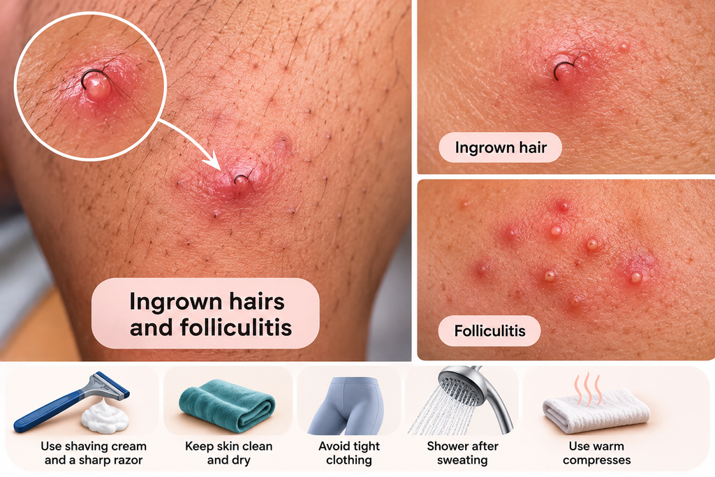 Ingrown Hairs and Folliculitis Guide
